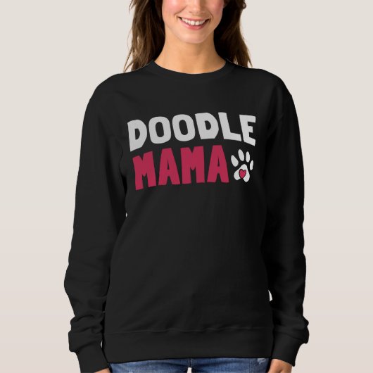 Dames Doodle Mama Labradoodle Goldendoodle Trui (Voorkant)