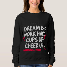 DAMES DROOM GROOT OPBEUREN SWEATSHIRT 