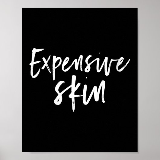 Dames dure huid - Grappige getatoeëerde cadeau T-s Poster (Voorkant)