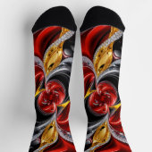 Dames duurzame sokken met Duitse kleuren (Top)