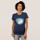 Dames Eagle Shirten (donker) T-shirt (Voorkant volledig)
