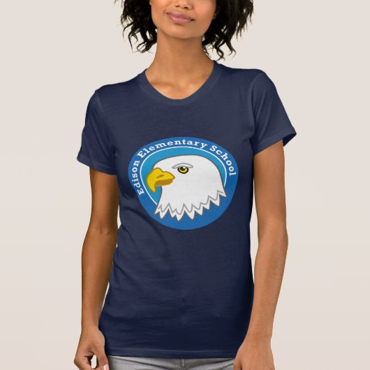 Dames Eagle Shirten (donker) T-shirt (Voorkant)
