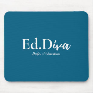 Dames edd doctor in de pedagogiek edd diva doctors muismat