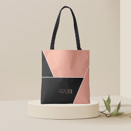Dames Elegant Eenvoudig Patroon Zwart Cute Tote Ta Tote Bag