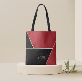 Dames Elegant Eenvoudig Patroon Zwart Schattig Tot Tote Bag
