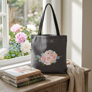 Dames Elegante Bloemige Boho Lief  Tote Bag