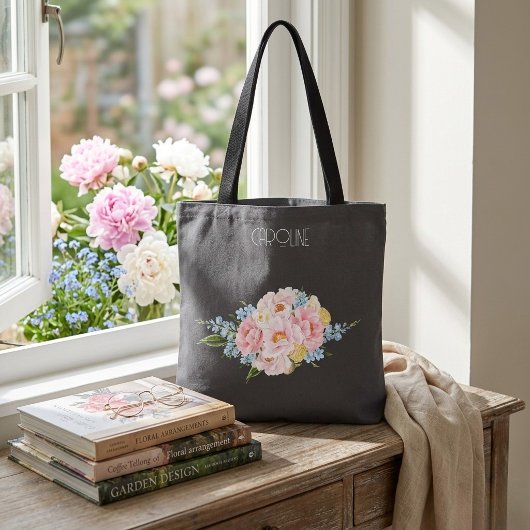 Dames Elegante Bloemige Boho Lief Tote Bag