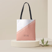 Dames Elegante Stippen Boho Schattig Tote Bag