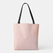 Dames Elegante Wilde Bloem Boho Schattig Tote Bag (Achterkant)