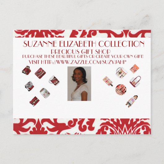 DAMES ELEGANTIE COLLECTIE BRIEFKAART (Voorkant)