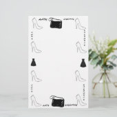 DAMES ELEGANTIE COLLECTIE BRIEFPAPIER (Staand voorkant)