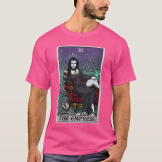 Dames Empressarot kaart Halloween Vampier Gotisch T-shirt