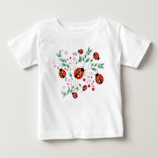 Dames en bessen baby top t-shirt (Voorkant)