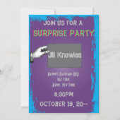 Dames en heren, 40e verjaardag,  kaart (Achterkant)