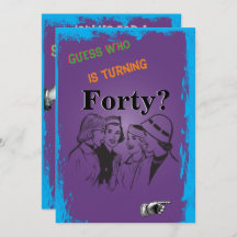 Dames en heren, 40e verjaardag, 