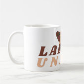 Dames en heren, empowerment voor vrouwen koffiemok (Links)