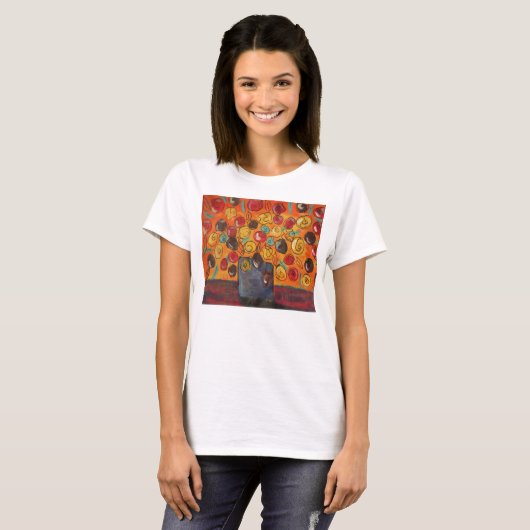 Dames en heren, heldere bloemen Tee Shirt (Voorkant volledig)
