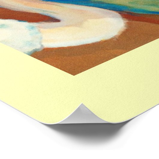 Dames en heren in de rivier poster (Hoek)