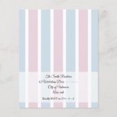 Dames en heren, naar het toilet roze blauw geslach (Achterkant)