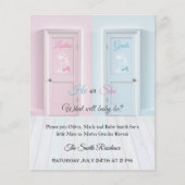 Dames en heren, naar het toilet roze blauw geslach (Voorkant)