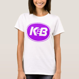 Dames en heren, Paars op goud T-shirt