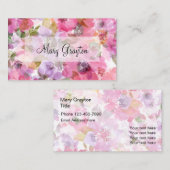 Dames en heren, professioneel design visitekaartje (Voorkant / Achterkant)