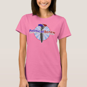 Dames en heren, T-shirt voor politiek schroeven