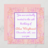 Dames en heren, uitnodiging (Voorkant / Achterkant)