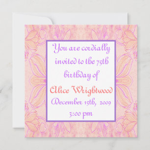 Dames en heren, uitnodiging