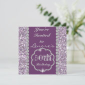 Dames en heren, uitnodiging van de 50ste verjaarda (Staand voorkant)