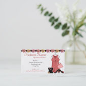 Dames en heren, Visitekaartjes voor dames en Acces (Staand voorkant)