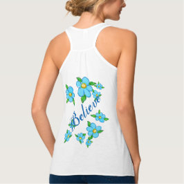 Dames en heren, zomerFloral Tanktop