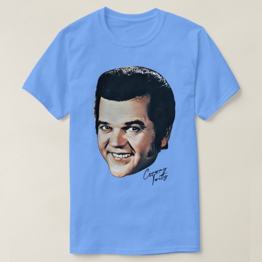 Dames en herenConway Twitty T-shirt (Design voorkant)