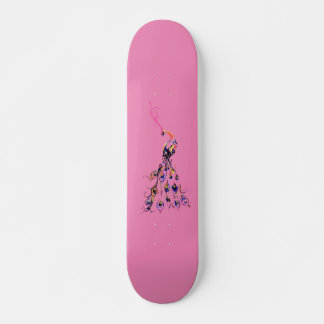 Dames en meisjes Skateboard met kleurcode Peacock
