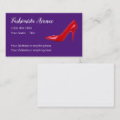 Dames en Mode en schoonheid Visitekaartje (Voorkant / Achterkant)