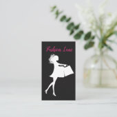 Dames en Mode Winkelen Visitekaartje (Staand voorkant)