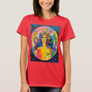 Dames en muziek t-shirt