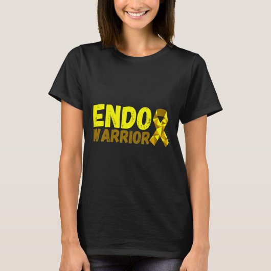 Dames Endo Warrior - Endometriose Bewustzijnsdag T-shirt (Voorkant)
