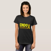 Dames Endo Warrior - Endometriose Bewustzijnsdag T-shirt (Voorkant volledig)