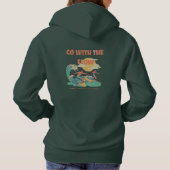 Dames Energie Stroom Lessen Leren Trui Hoodie (Achterkant)