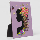 Dames Fantasy Mode Fotoplaat (Zijkant)