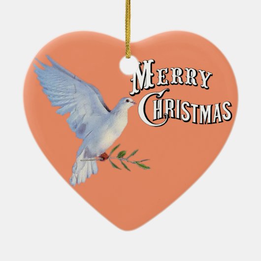 Dames Fantasy Mode Keramisch Ornament (Achterkant)