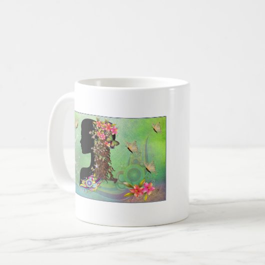 Dames Fantasy Mode Koffiemok (Voorkant links)