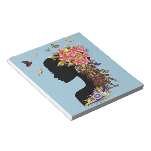 Dames Fantasy Mode Notitieblok (Schuin)