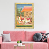 Dames feesten, van het kleine Clive Album Canvas Afdruk (Insitu (Woonkamer))