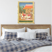Dames feesten, van het kleine Clive Album Canvas Afdruk (Insitu (Slaapkamer))