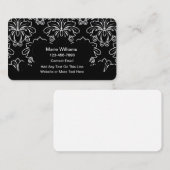 Dames Feminine  persoonlijke Kaarten Visitekaartje (Voorkant / Achterkant)