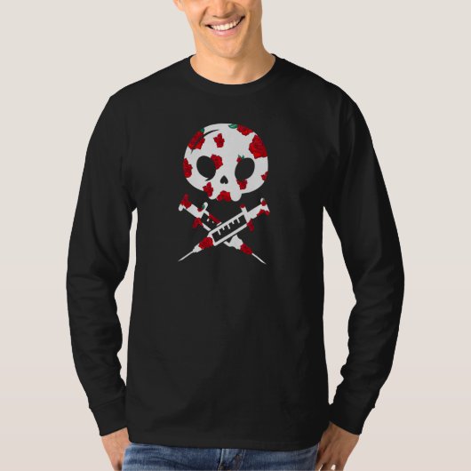Dames Flebotomist Bloedafname Citaat 6 T-shirt (Voorkant)