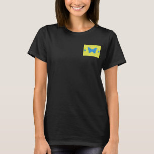 Dames fleece zip jogger, vlag van Bady Bassit T-shirt
