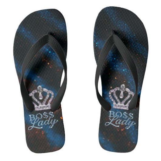 Dames Flip Flops van Boss Lady (Voetbed)